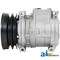A & I Products Compressor, New, Denso Style w/ Clutch 10.7" x8" x8" A-AZ44541 - alternate 3